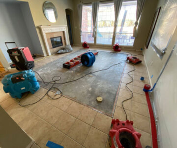 Water Damage Installation